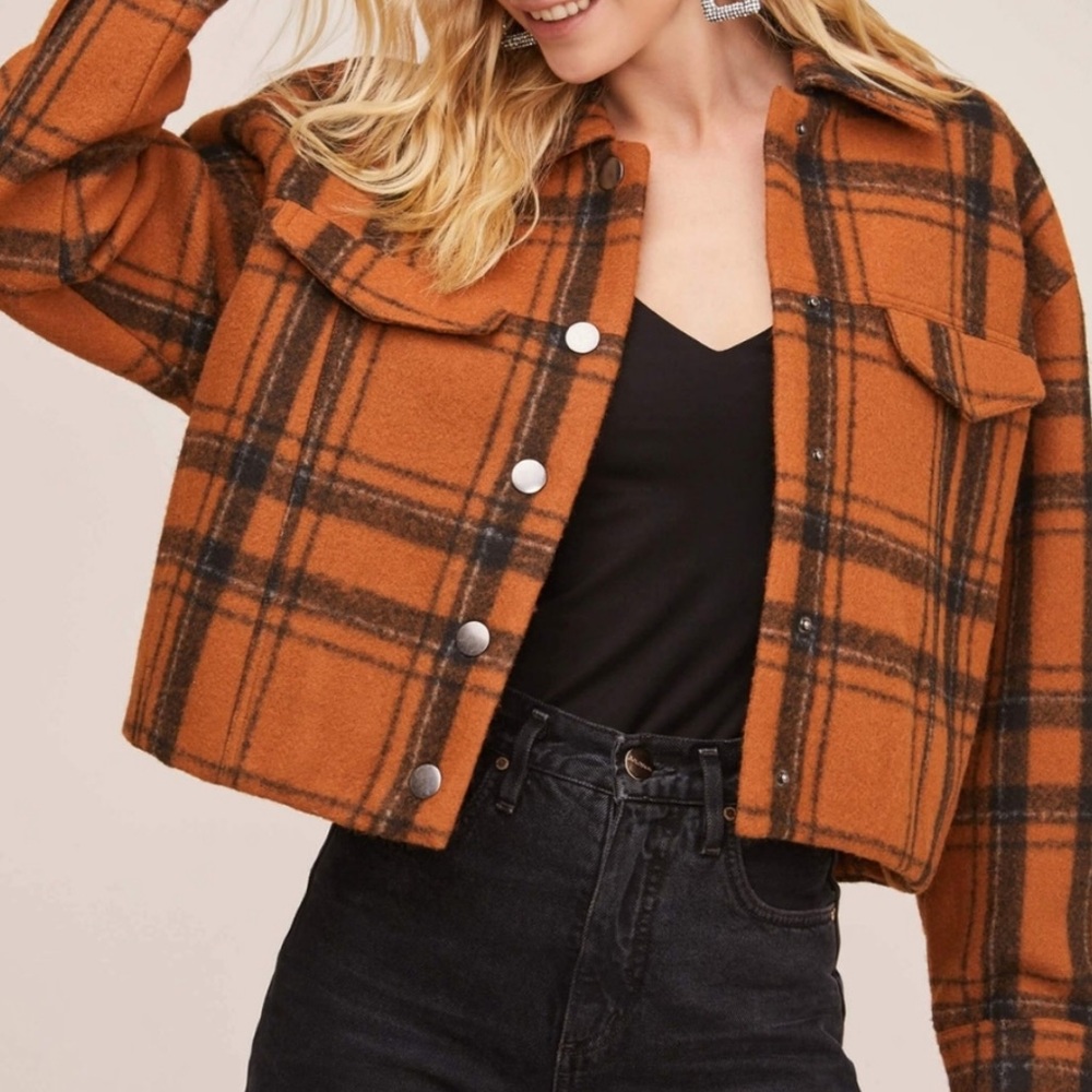 ASTR the Label Plaid Jacket